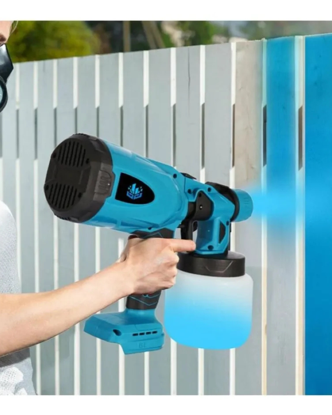 Maquina de Pintura Grande 2 Batería 48V  Inalámbrica Profesional