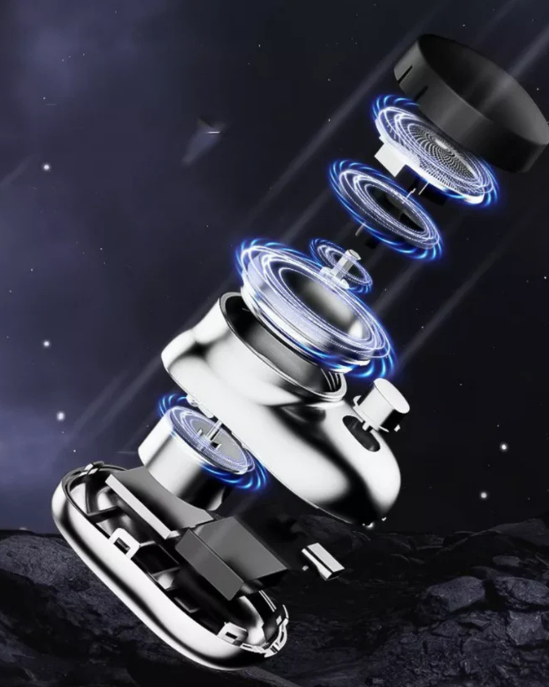 Mini Afeitadora Portátil Recargable