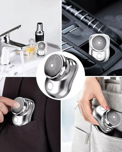 Mini Afeitadora Portátil Recargable